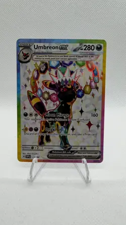 Pokemon Umbreon EX SVP 176 Premium Figure Collection Black Star Promo - Image 1
