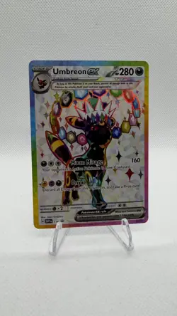 Pokemon Umbreon EX SVP 176 Premium Figure Collection Black Star Promo - Image 2