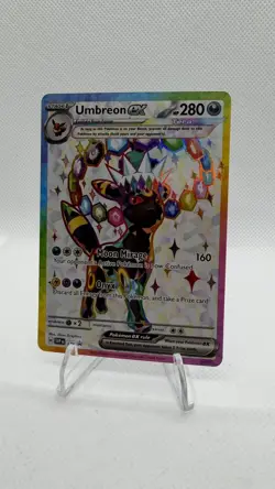 Pokemon Umbreon EX SVP 176 Premium Figure Collection Black Star Promo - Image 3