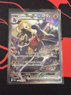 Cynthia's Garchomp EX - 232/182 Sv10: Destined Rivals Holo Pokemon Card! MINT! - Image 1