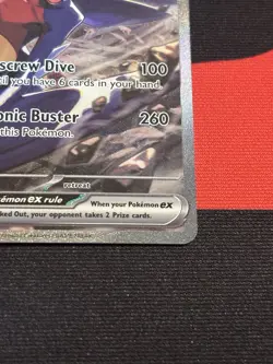Cynthia's Garchomp EX - 232/182 Sv10: Destined Rivals Holo Pokemon Card! MINT! - Image 3