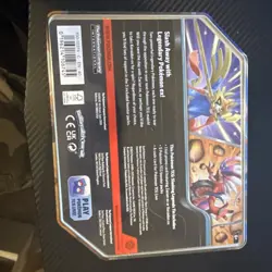Pokemon Slashing Legends Factory Sealed Tin Box - Koraidon ex - 5 Booster Packs - Image 2