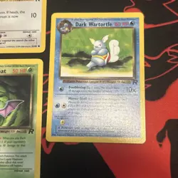 Pokemon 3 Card Vintage Lot - Team Rocket LP - Image 3