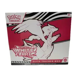 Pokemon Scarlet & Violet White Flare Elite Trainer Box Factory Sealed - Image 1