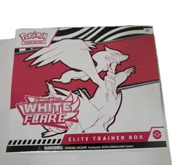 Pokemon Scarlet & Violet White Flare Elite Trainer Box Factory Sealed - Image 2