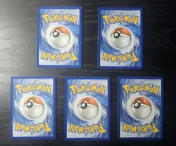 Pokemon TCG Bulbasaur Mega Evolution Stamped Holo Card 133/132 (LOT OF 5 NM) - Image 2