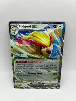 Pidgeot ex 164/197 - Scarlet & Violet Obsidian Flames - NM - Pokemon TCG - Image 1