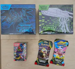 Pokemon ETB Lot Mega Phantasmal Flames Elite Trainer Box New Factory Sealed 2026 - Image 1