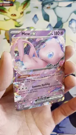 Mew ex 151/165 Scarlet & Violet 151 Double Rare Pokemon TCG Card NM - Image 2