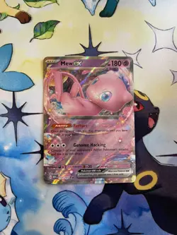Mew ex 151/165 Scarlet & Violet 151 Double Rare Pokemon TCG Card NM - Image 3