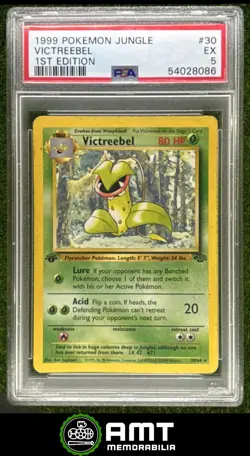 Victreebel PSA 5 1999 Pokemon Jungle 1st Edition #30/64 8086 - Image 1