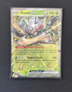 Pokemon TCG Sv: Surging Sparks - EX Holo 5 Card Lot - Durant Milotic Kyurem + - Image 2