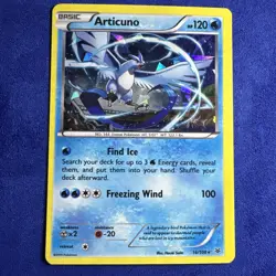 Pokemon TCG Articuno Roaring Skies 16/108 Cracked Ice Holo LP. - Image 1