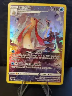 Milotic TG02/TG30 SWSH Silver Tempest Trainer Gallery NM Pokemon Full Art - Image 1