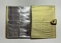 Vtg Pokemon Toy Site TCG Gold Collectors Card Album Binder Only Holds 80 (READ) - Image 4