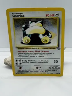 Pokemon TCG Snorlax 11/64 Jungle Unlimited Holo Rare - Image 1