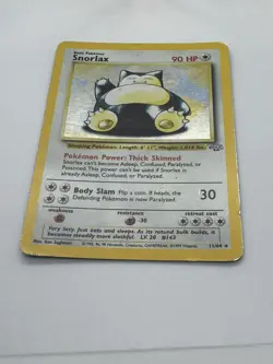 Pokemon TCG Snorlax 11/64 Jungle Unlimited Holo Rare - Image 3