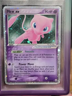Mew ex 88/92 Pokemon Legend Maker Holo PSA 7 - Image 3