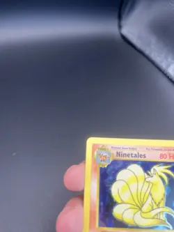 Pokemon TCG Ninetales Base Set 12/102 Holo 1999-2000 Shadowless LP/MP - Image 3