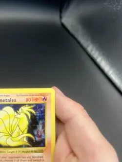 Pokemon TCG Ninetales Base Set 12/102 Holo 1999-2000 Shadowless LP/MP - Image 4