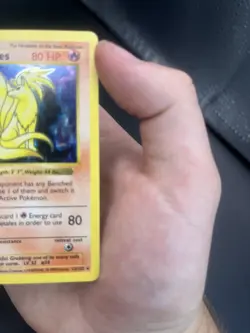 Pokemon TCG Ninetales Base Set 12/102 Holo 1999-2000 Shadowless LP/MP - Image 5