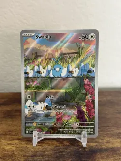 Swablu - 213/182 Illustration Rare SV04: Paradox Rift Pokemon TCG - Image 1