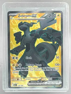 Zekrom ex 2025 Pokemon Black Bolt #158/086 Ultra Rare - Image 1