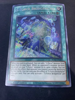 Yugioh! LP S-Force Bridgehead - BLVO-EN057 - Secret Rare - 1st Edition - Image 2