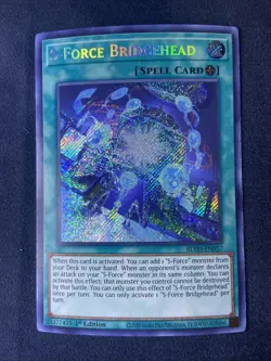 Yugioh! LP S-Force Bridgehead - BLVO-EN057 - Secret Rare - 1st Edition - Image 1