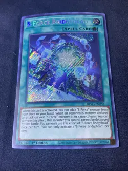 Yugioh! LP S-Force Bridgehead - BLVO-EN057 - Secret Rare - 1st Edition - Image 2