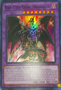 Red-Eyes Dark Dragoon RA02-EN021 YuGiOh Card Game TCG CCG 1st Edition - Image 1