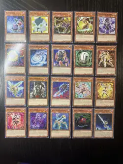 Yu-Gi-Oh! Mixed Monster Lot (20 Cards) — Trickstar Set, Skull Meister - Image 1