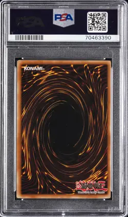 2003 YU-GI-OH! DCR-DARK CRISIS 1ST EDITION #105 JUDGMENT OF ANUBIS PSA 9 - Image 2