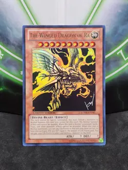 Yugioh The Winged Dragon of Ra JUMP-EN045 Ultra Rare NM - Image 1