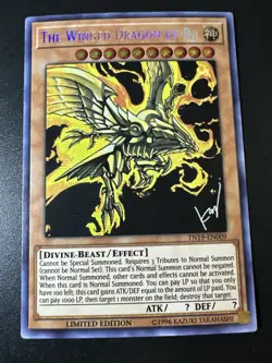 The Winged Dragon of Ra - TN19-EN009 - Prismatic Secret Rare - Limited Edition - Image 1