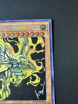 The Winged Dragon of Ra - TN19-EN009 - Prismatic Secret Rare - Limited Edition - Image 3