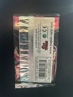 Yugioh Crimson Crisis Unlimited Booster Pack x 1 English Edition Yu-Gi-Oh 1st Ed - Image 2