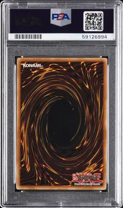 2002 YU-GI-OH! LOB-LEGEND OF BLUE EYES WHITE DRAGON #066 CURSE OF DRAGON PSA 9 - Image 2