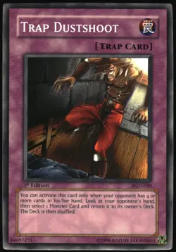 Yu-Gi-Oh! - Pharaonic Guardian Trap Dustshoot 2003 PGD-049 Common 1st Edition - Image 1