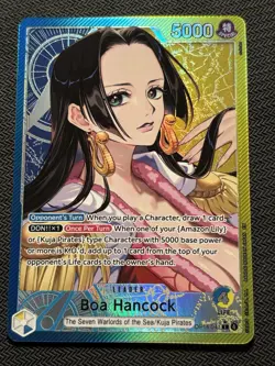 ONE PIECE The Azure Sea's Seven BOA HANCOCK (ALT ART) #OP14-041 ENGLISH CCG - Image 1