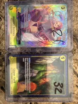 One Piece Card Lot Luffy, Marco L, Upper Yard, Nico Robin, Teach, Bonney - Image 2