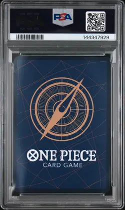 2025 ONE PIECE OP11-A FIST OF DIVINE SPEED SPECIAL ALTERNATE ART SHANKS PSA 10 - Image 2