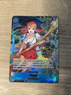 One Piece Card Game Nami Op11-054 Japanese 3rd Anniversary English Edition - Image 1