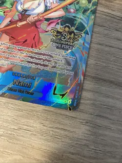 One Piece Card Game Nami Op11-054 Japanese 3rd Anniversary English Edition - Image 3