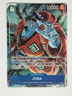 Jinbe OP14-049 - One Piece - The Azure Sea's Seven - Alternative Art - Image 1