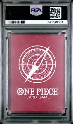 2025 ONE PIECE ENGLISH VERSION 2ND ANNIVERSARY SET #001 SHANKS PSA 9 - Image 2