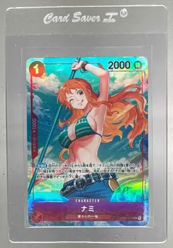 Nami 2022 Japanese One Piece Romance Dawn #OP01-016 Pre-Errata Alternate Art - Image 1