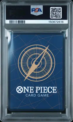 2023 ONE PIECE OP04-KINGDOMS OF INTRIGUE #047 TRAFALGAR LAW PSA 10 - Image 2