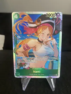 Nami OP14-031 SR Foil One Piece The Azure Sea's Seven OP TCG NM - Image 1