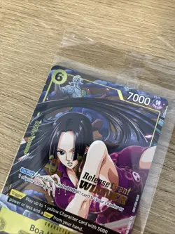 OP-15 Boa Hancock Release Event Winner Promo P-115 Sealed - Image 4